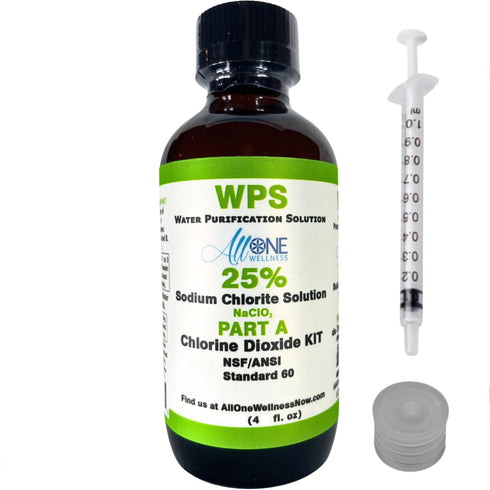 WPS Water Purification Solution Sodium Chlorite 25% PART A | CDS - AllOne Wellness CA$20.97